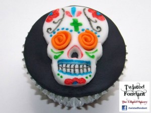 Sugar Skull Cupcakes